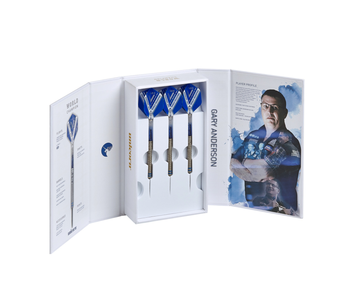 gary anderson phase3 スティール 23g Lotki Unicorn Gary Anderson World Champion Phase 3 23g 90